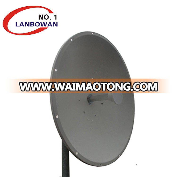 High gain 5Ghz 34dbi Mimo Aluminum outdoor wifi dish Antenna for Ubiquiti